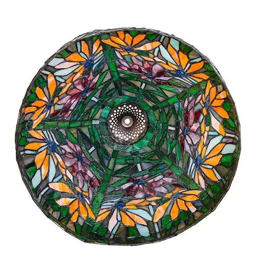 The Meyda Tiffany - Tiffany Poinsettia by Meyda Lighting - Image 4