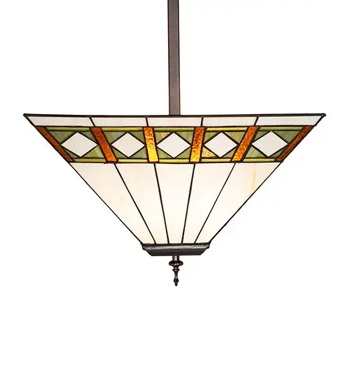 The Meyda Tiffany - Diamond Band Mission by Meyda Lighting - Image 5