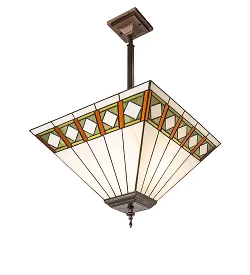The Meyda Tiffany - Diamond Band Mission by Meyda Lighting - Image 6