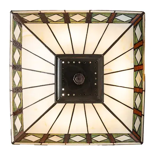 The Meyda Tiffany - Diamond Band Mission by Meyda Lighting - Image 7