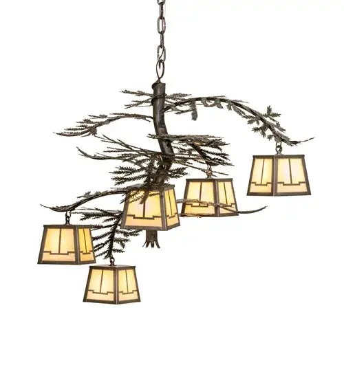 The Meyda Tiffany - Pine Branch by Meyda Lighting - Image 5