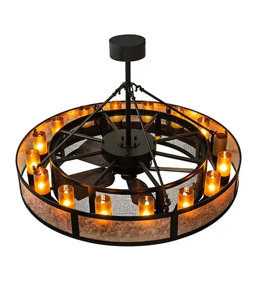 The Meyda Tiffany - Smythe Craftsman by Meyda Lighting - Image 4
