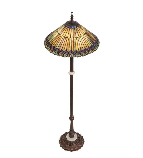 The Tiffany Jeweled Peacock by Meyda Lighting - Image 5