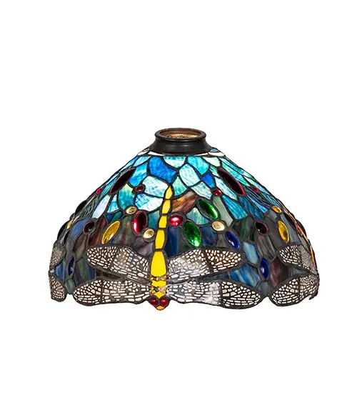 The Tiffany Hanging Head Dragonfly by Meyda Lighting - Image 2