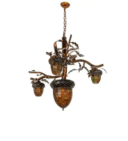 The Meyda Tiffany - Acorn Branch by Meyda Lighting - Image 3