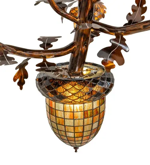 The Meyda Tiffany - Acorn Branch by Meyda Lighting - Image 8