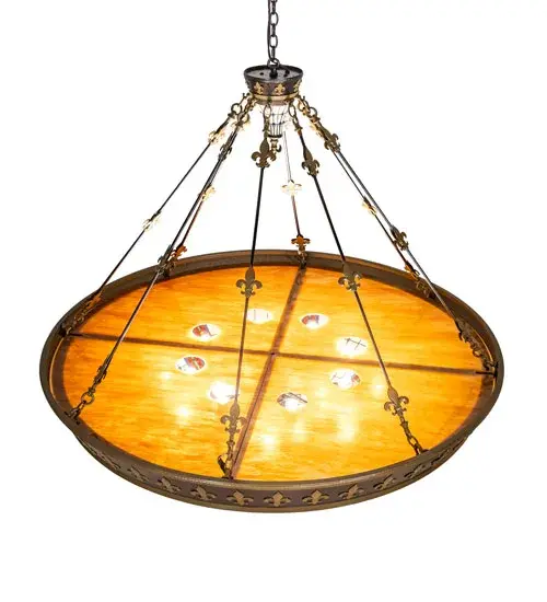 The Meyda Tiffany - Fleur-De-Lis by Meyda Lighting - Image 4