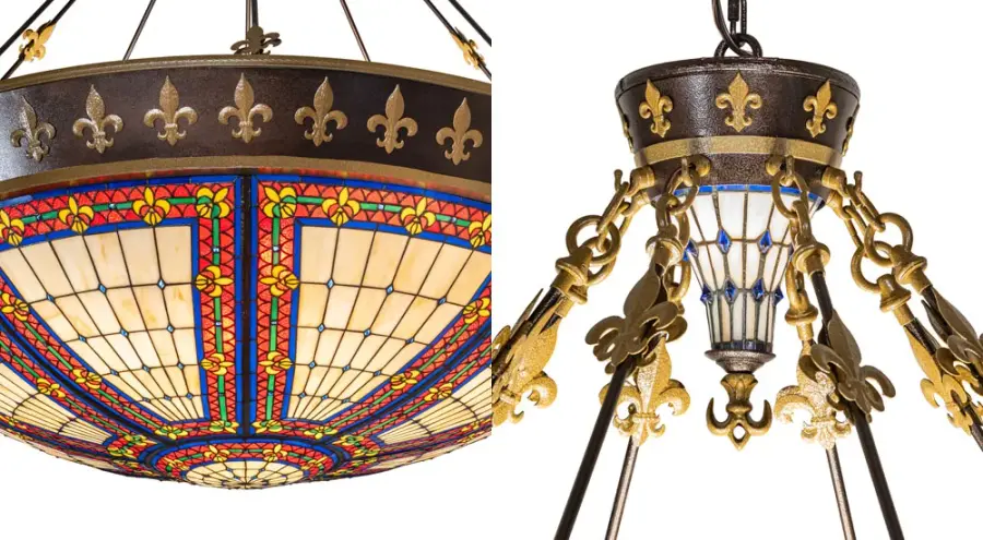 The Meyda Tiffany - Fleur-De-Lis by Meyda Lighting - Image 8