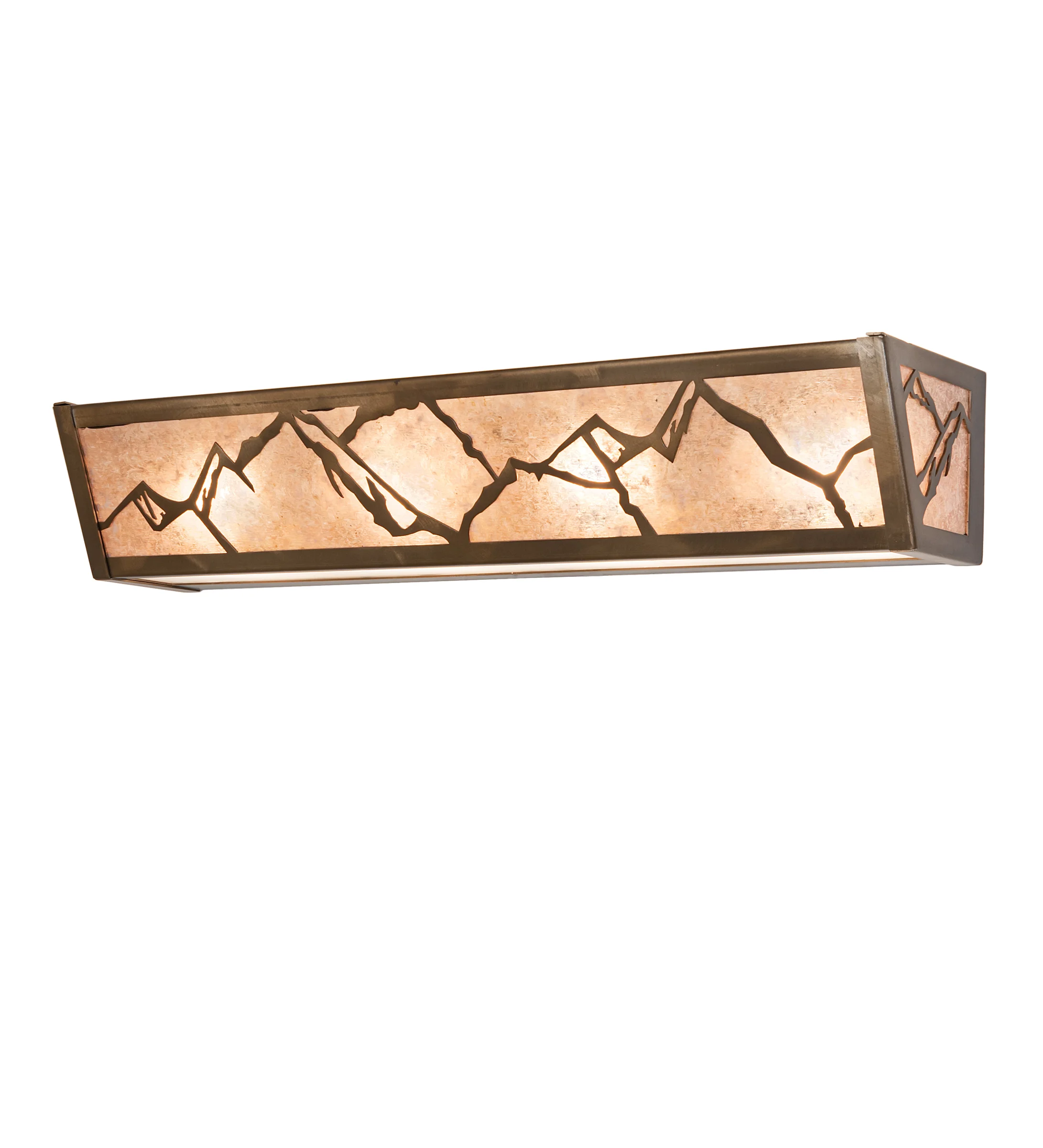 24" Wide Mountains Vanity Light