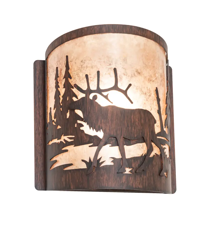The Elk at Lake by Meyda Lighting - Image 1