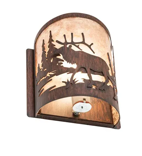 The Elk at Lake by Meyda Lighting - Image 6