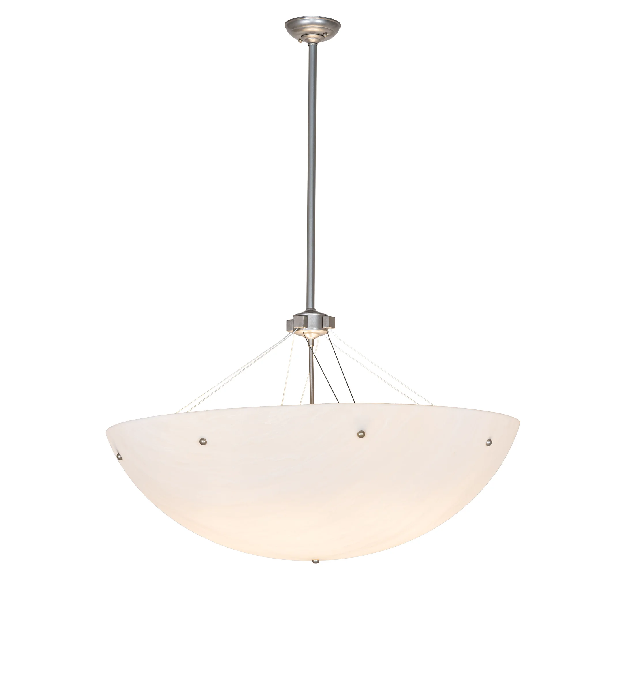 Cypola Eight Light Pendant in Nickel