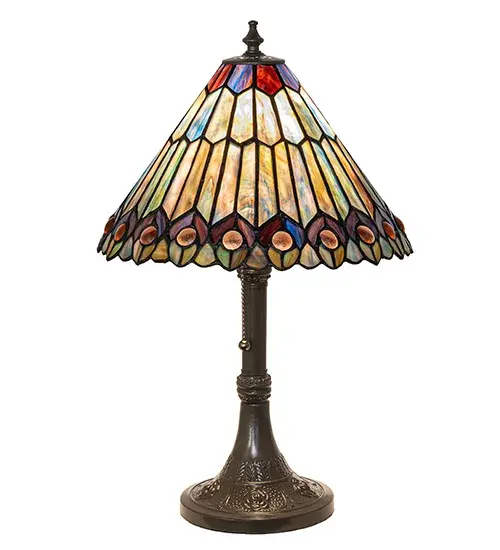 The Meyda Tiffany - Tiffany Jeweled Peacock by Meyda Lighting - Image 2