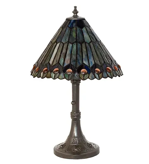 The Meyda Tiffany - Tiffany Jeweled Peacock by Meyda Lighting - Image 3