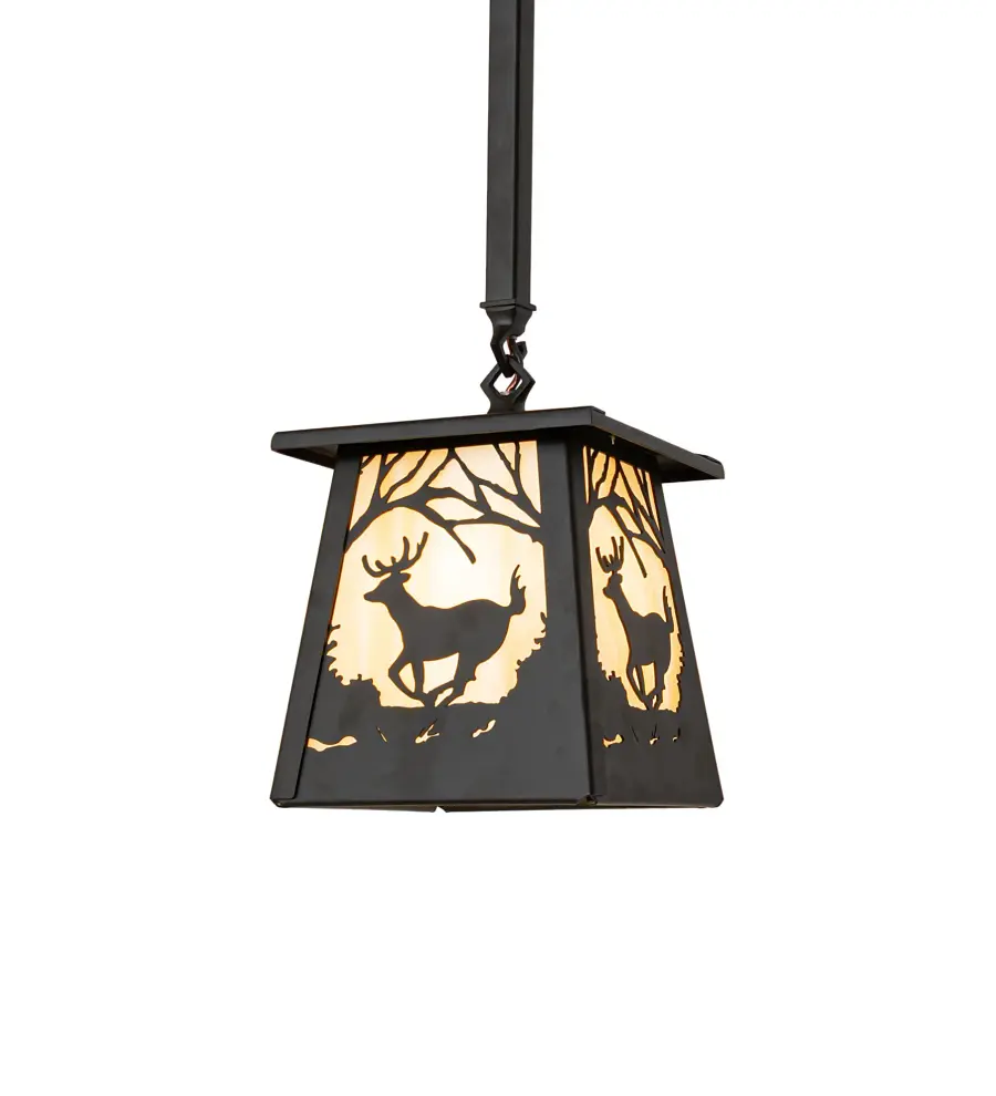 The Meyda Tiffany - Deer At Dawn by Meyda Lighting - Image 1