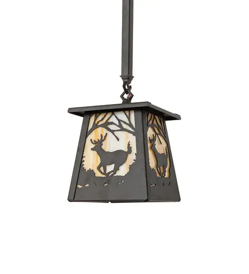 The Meyda Tiffany - Deer At Dawn by Meyda Lighting - Image 3