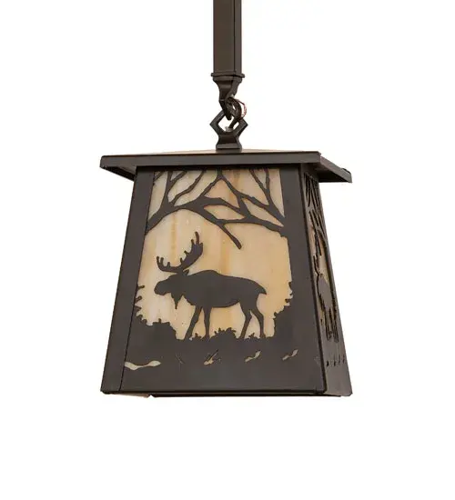 The Meyda Tiffany - Moose At Dawn by Meyda Lighting - Image 3