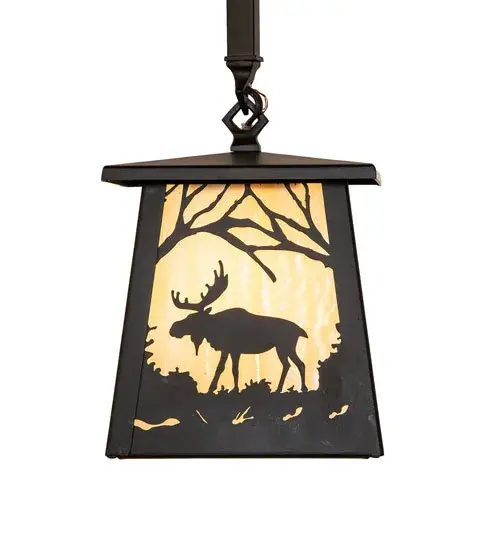 The Meyda Tiffany - Moose At Dawn by Meyda Lighting - Image 5