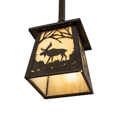 The Meyda Tiffany - Moose At Dawn by Meyda Lighting - Image 6