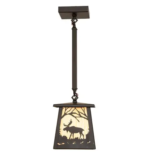 The Meyda Tiffany - Moose At Dawn by Meyda Lighting - Image 9