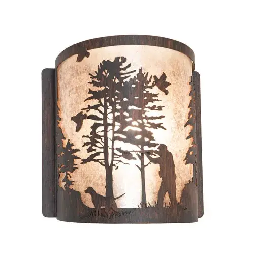 The Meyda Tiffany - Quail Hunter W/Dog by Meyda Lighting - Image 2