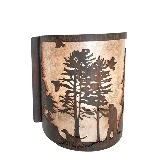 The Meyda Tiffany - Quail Hunter W/Dog by Meyda Lighting - Image 4