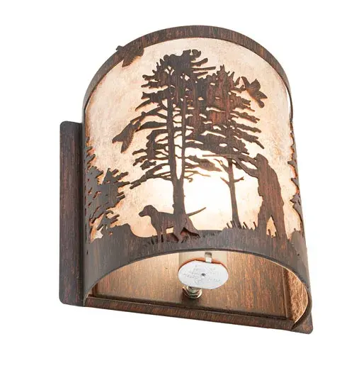 The Meyda Tiffany - Quail Hunter W/Dog by Meyda Lighting - Image 6