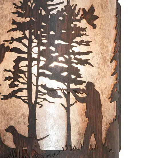 The Meyda Tiffany - Quail Hunter W/Dog by Meyda Lighting - Image 9