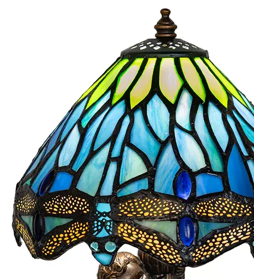 The Tiffany Hanginghead Dragonfly by Meyda Lighting - Image 4