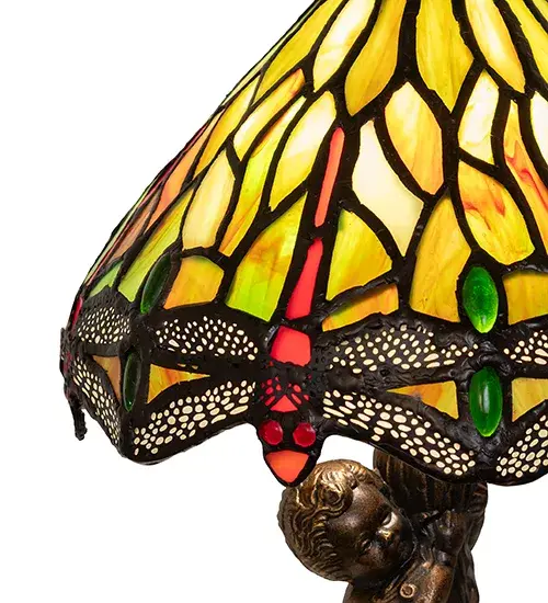 The Meyda Tiffany - Tiffany Hanginghead Dragonfly by Meyda Lighting - Image 4