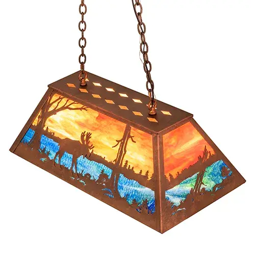 The Meyda Tiffany - Moose At Lake by Meyda Lighting - Image 4