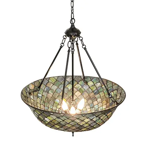 The Meyda Tiffany - Tiffany Fishscale by Meyda Lighting - Image 4