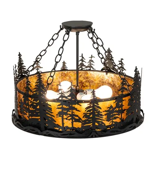 The Meyda Tiffany - Tall Pines by Meyda Lighting - Image 4