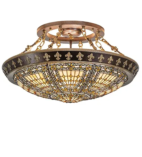 The Meyda Tiffany - Fleur-De-Lis by Meyda Lighting - Image 2