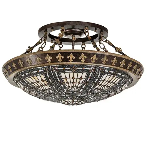The Meyda Tiffany - Fleur-De-Lis by Meyda Lighting - Image 3