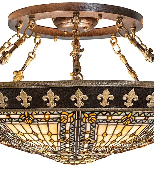 The Meyda Tiffany - Fleur-De-Lis by Meyda Lighting - Image 7