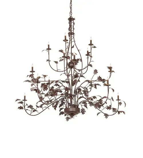 The Meyda Tiffany - Oak Leaf by Meyda Lighting - Image 2