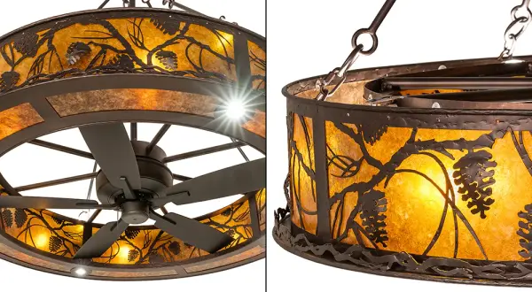 The Meyda Tiffany - Whispering Pines by Meyda Lighting - Image 8
