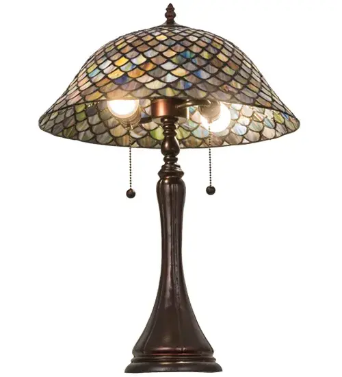 The Meyda Tiffany - Tiffany Fishscale by Meyda Lighting - Image 6