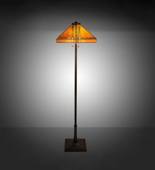 62" High Prairie Corn Floor Lamp