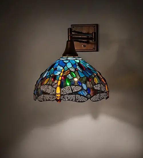 The Tiffany Hanging Head Dragonfly by Meyda Lighting - Image 1