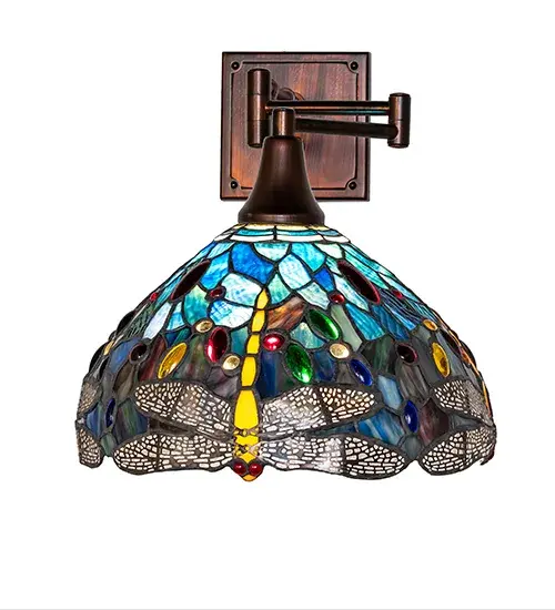 The Tiffany Hanging Head Dragonfly by Meyda Lighting - Image 2