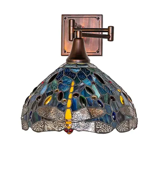The Tiffany Hanging Head Dragonfly by Meyda Lighting - Image 3