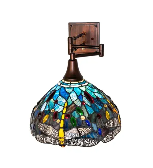 The Tiffany Hanging Head Dragonfly by Meyda Lighting - Image 4