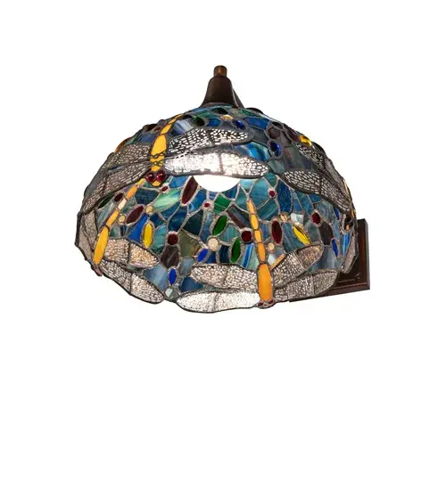 The Tiffany Hanging Head Dragonfly by Meyda Lighting - Image 6