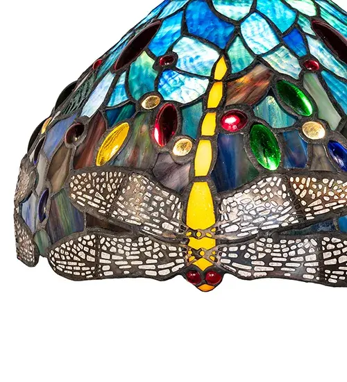 The Tiffany Hanging Head Dragonfly by Meyda Lighting - Image 8