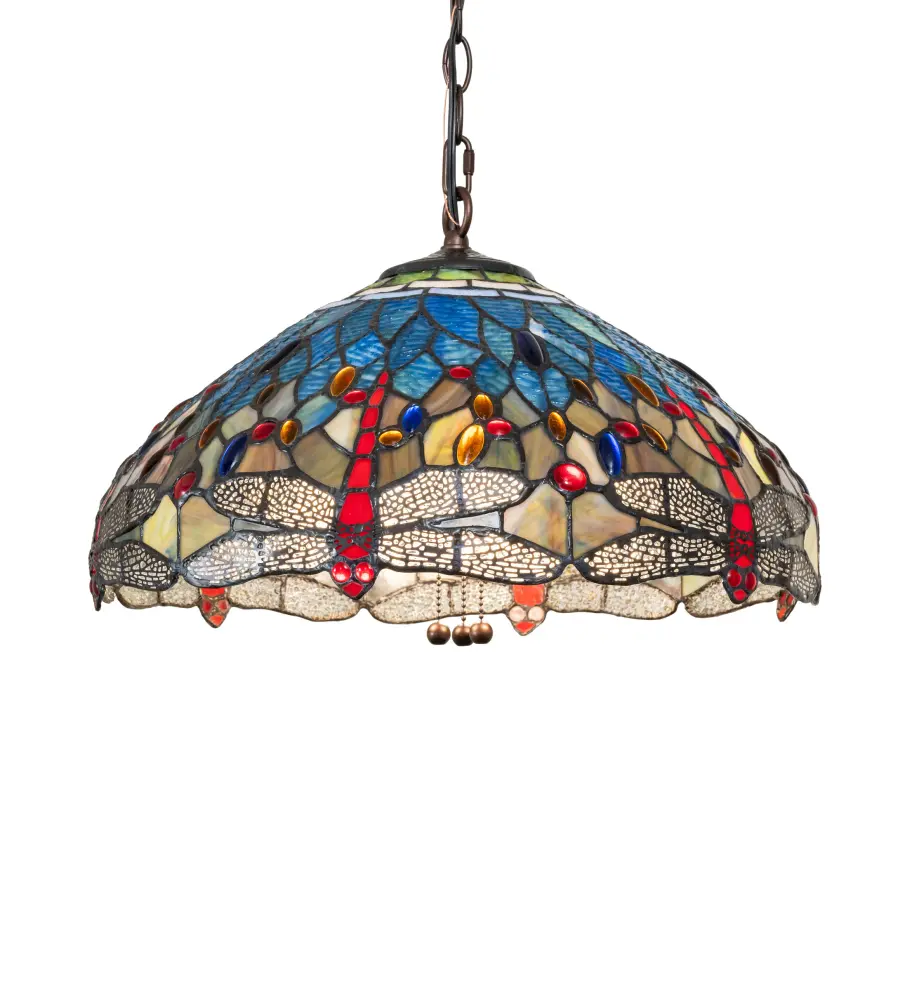 The Tiffany Hanginghead Dragonfly by Meyda Lighting - Image 1