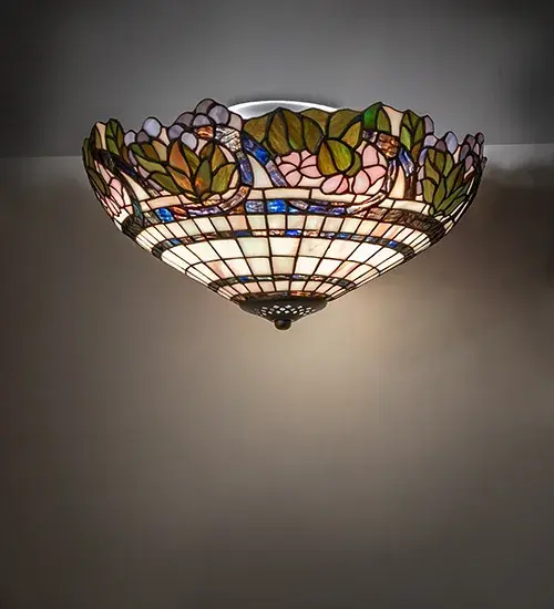 Every Meyda Tiffany item is a unique handcrafted work of art. Natural variations in the wide array of materials that we use to create each Meyda product make every item a masterpiece of its own. Photographs are a general representation of the product. Colors and designs will vary.