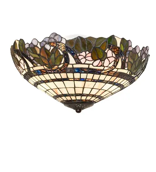 Every Meyda Tiffany item is a unique handcrafted work of art. Natural variations in the wide array of materials that we use to create each Meyda product make every item a masterpiece of its own. Photographs are a general representation of the product. Colors and designs will vary. - alternate view