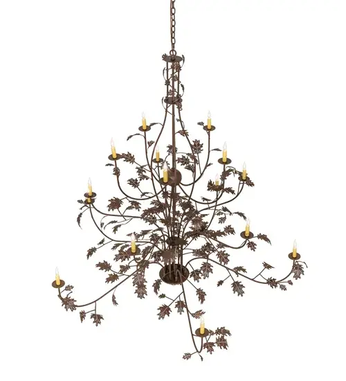 The Meyda Tiffany - Oak Leaf by Meyda Lighting - Image 4